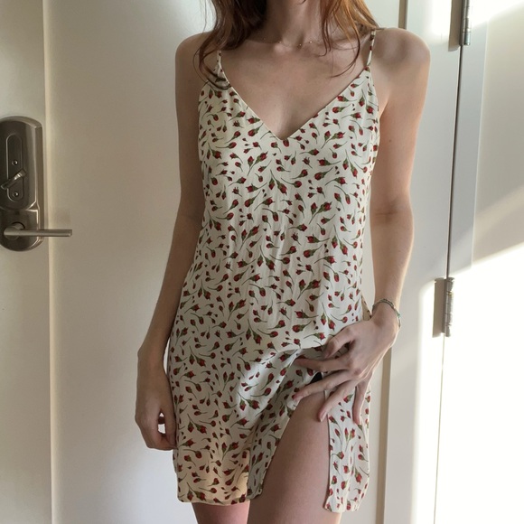 Reformation Marlowe Print Slip Dress - Picture 2 of 3